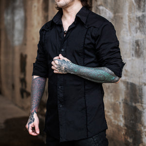 Valiant Button Up - Black