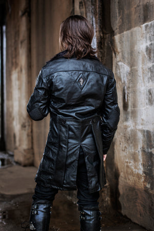 Men's Havok Coat - Classic Black with Black Fur