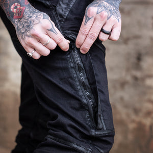 Havok Joggers - Black with Black Wax