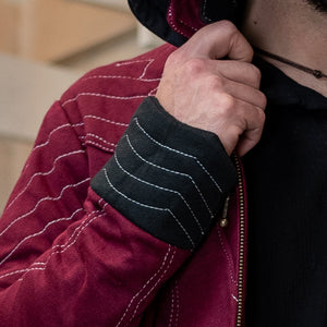 Skyfall Coat - Burgundy