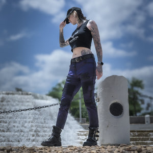 Women's Havok Stretch Jeans - Dark Purple