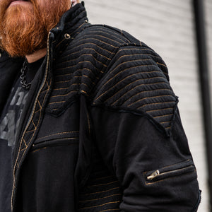 Marauder Long Coat - Weathered Black