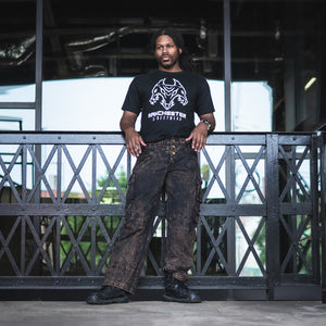 Dustvale Cargo Pants Sample - Stonewashed Brown, Size 38
