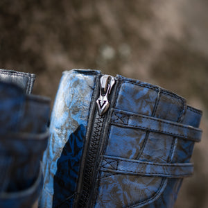Men's Rampart Leather Boots - Antique Blue