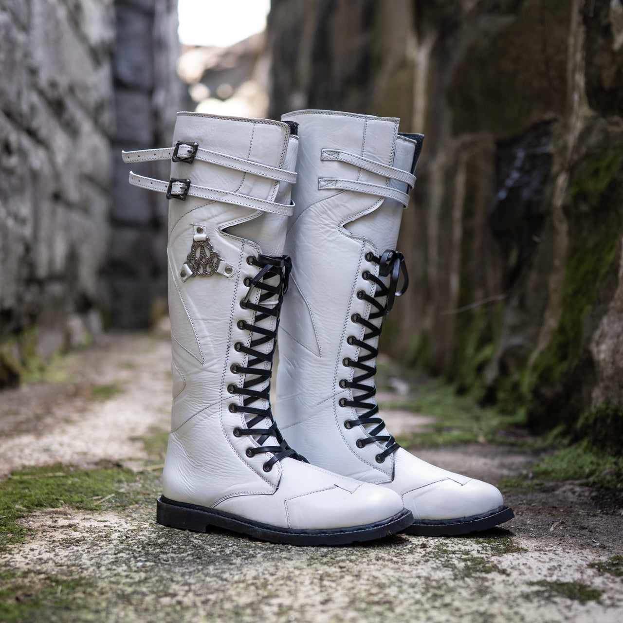 Monolith Riding Boot Women's Monolith Moto Boots - Classic Ivory – Manchester Streetwear