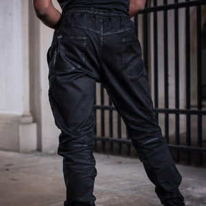 Havok Joggers - Black with Black Wax