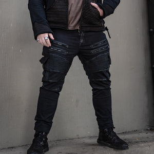 Men's Havok Stretch Jeans - Black with Black Wax