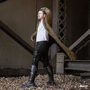 Skyfall Coat - Olive Green