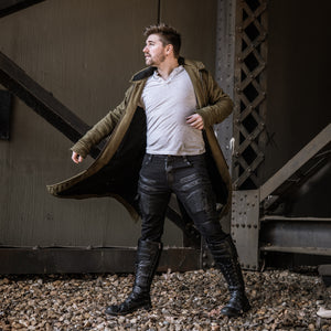 Skyfall Coat - Olive Green