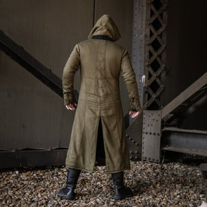 Skyfall Coat - Olive Green