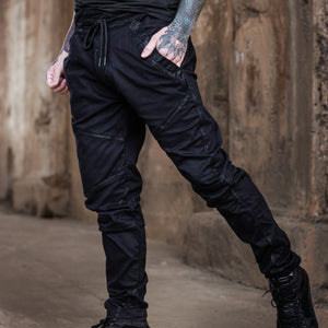 Havok Joggers - Black with Black Wax
